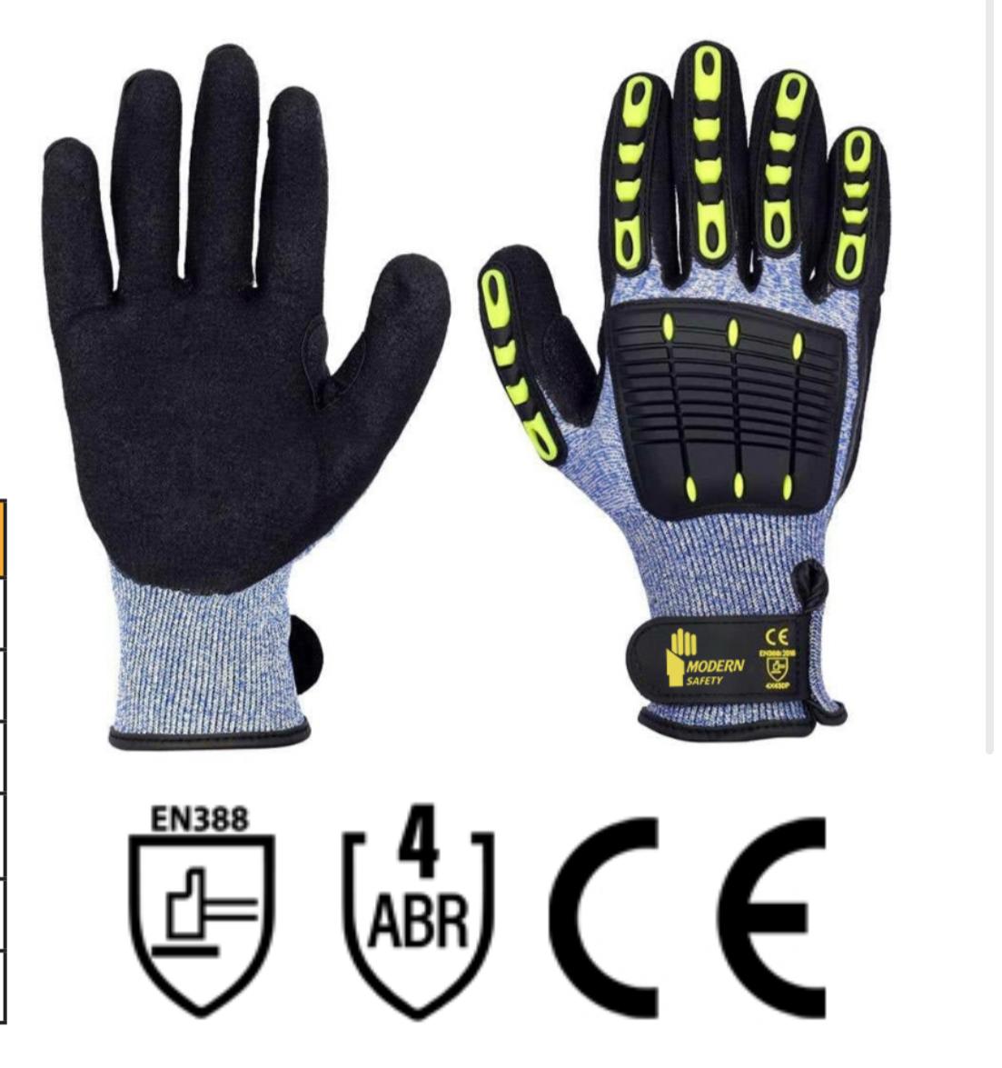 Impact Resistance Gloves cut 5